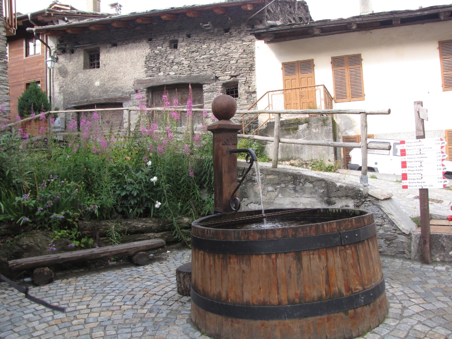 Water fountain in Castello